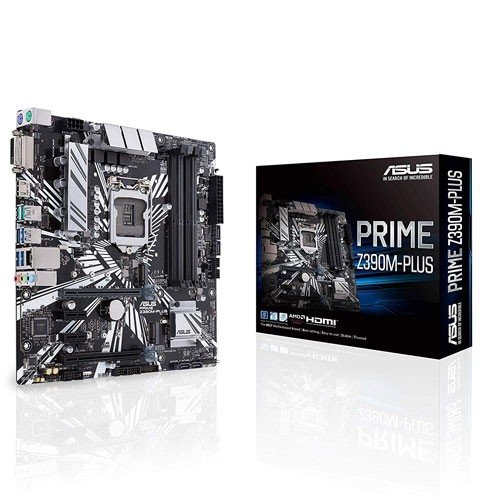 Asus prime z390m plus какие процессоры поддерживает