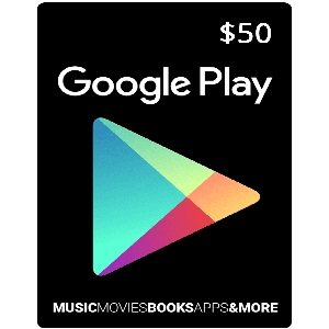 Gift Card Digital Google Play R$ 50 - LacerdaGames