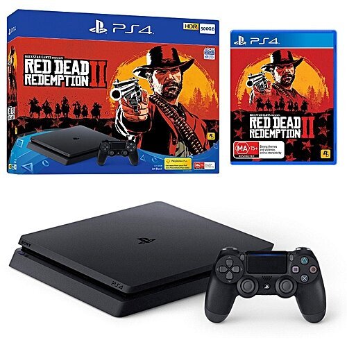 PS4 Slim Red Dead Redemption 2 - Game Hub