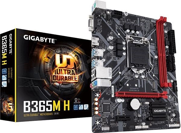 Gigabyte b365m h как подключить