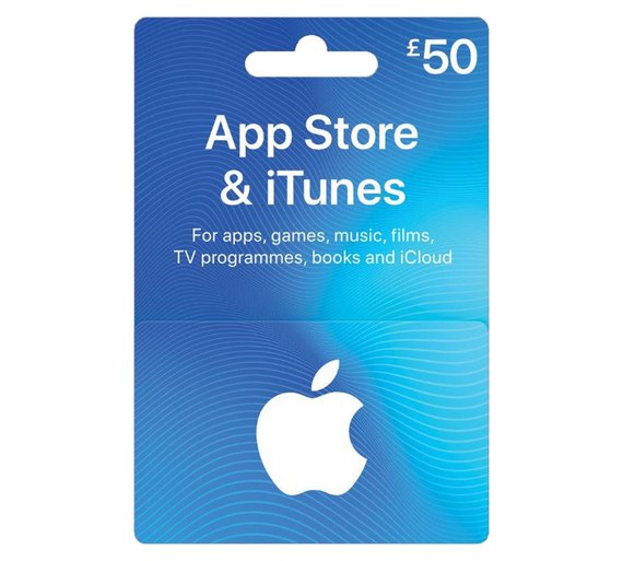 iTunes UK Gift Card £50 – Game Hub