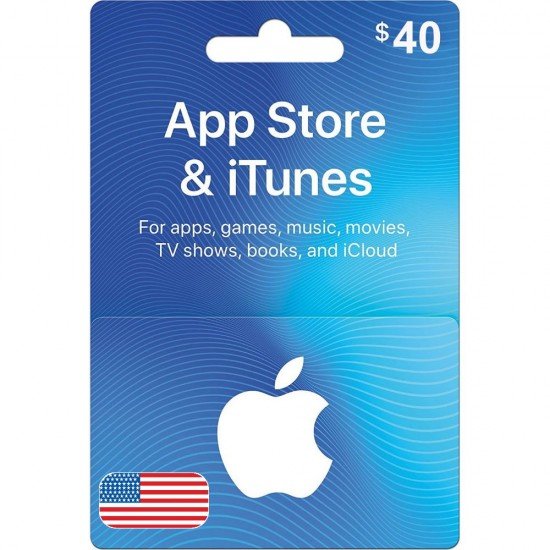 iTunes US Gift Card $40 - Game Hub