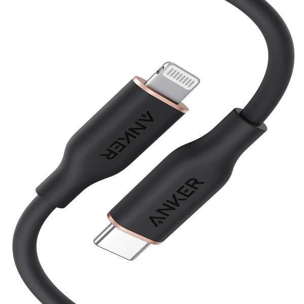 Anker Powerline Iii Flow Usb C With Lightning Connector Ft Black