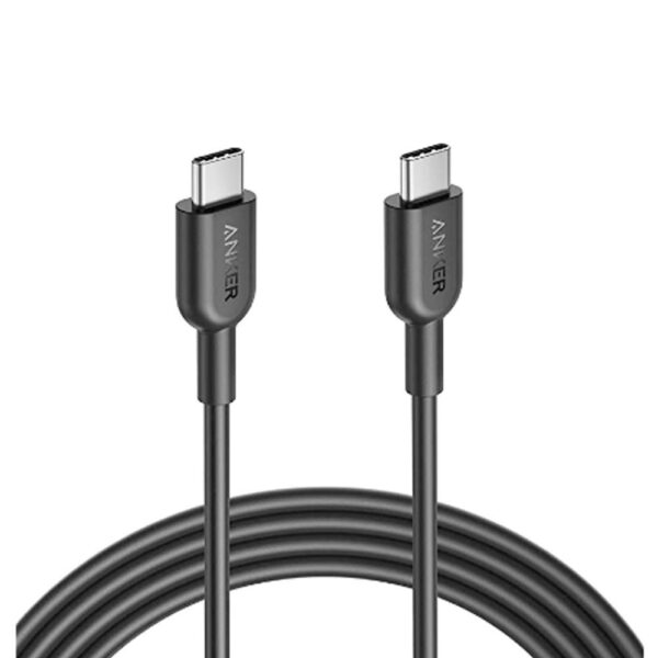 Anker Powerline III USB-C To USB-C 2.0 Cable 3FT Black