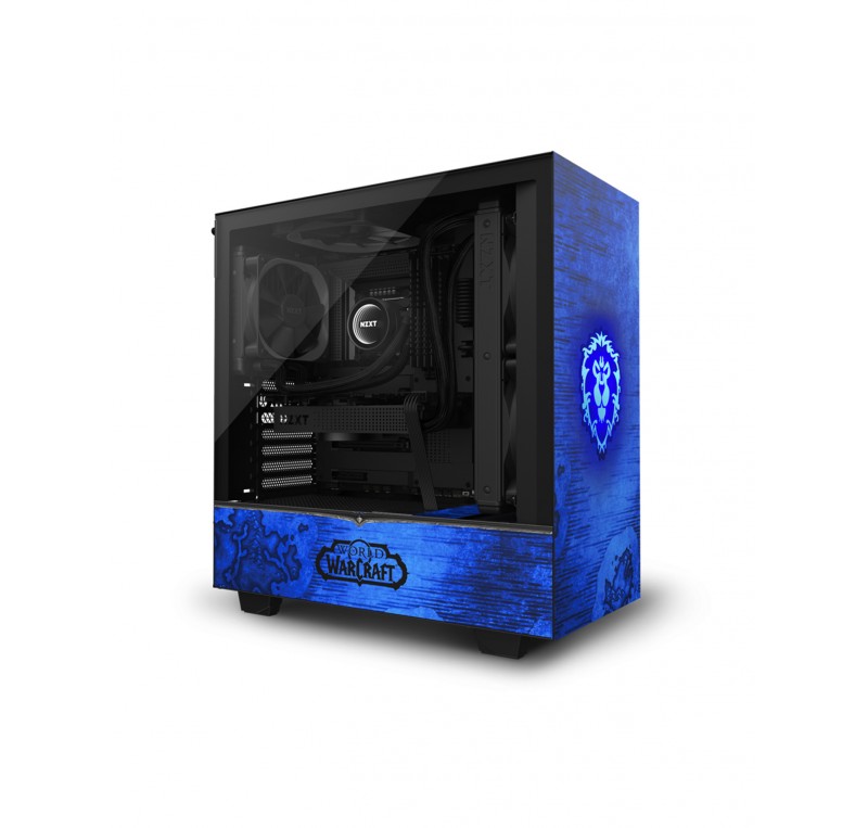 NZXT H210i - CA-H210i-BR - Mini-ITX PC Gaming Case - Front I/O USB Type-C  Port - Tempered Glass Side Panel Cable Management - Water-Cooling Ready 