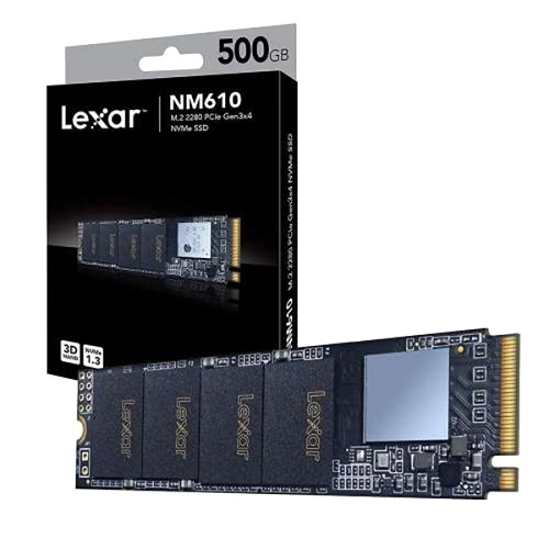 Lexar NM610 M.2 2280 NVMe SSD 500GB – Game Hub