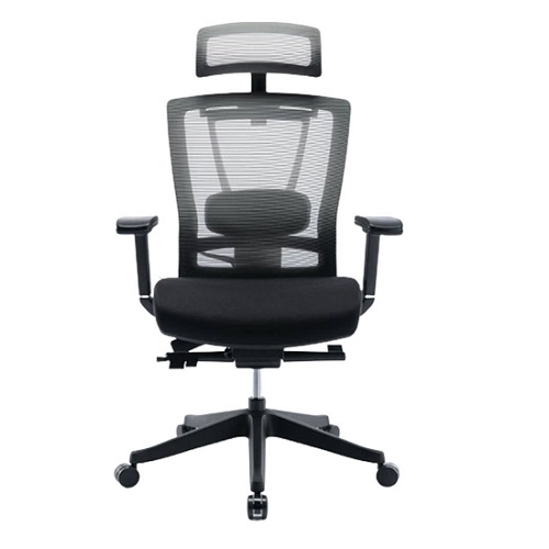 NAVODESK HALO CHAIR – PURE BLACK – Game Hub