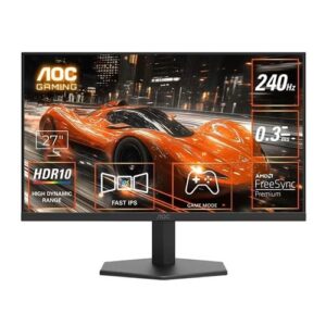 AOC 27G11ZE2 27"inch 240Hz, 0.3ms, Full HD 1920 x 1080, IPS, Gaming Monitor