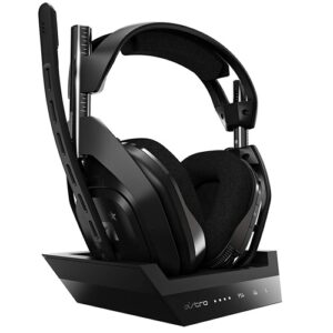 ASTRO A50 Wireless + Base Station Gen 4 with Dolby Audio, Gaming Headset